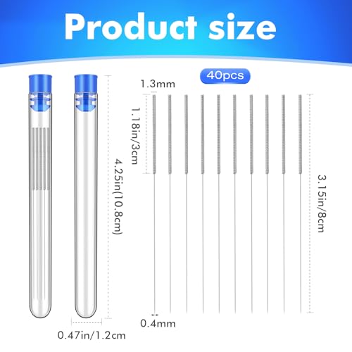 40Pcs 3D Printer Nozzle Cleaning Kit, Nozzle Cleaner 3D Printer