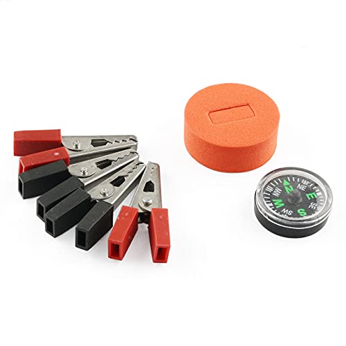 E-outstanding 1 Set Physics Experiment Homemade Electromagnet Experiment DIY kit for Physical and Science Project (Pack of 4) - size: Small (Pack of 4)