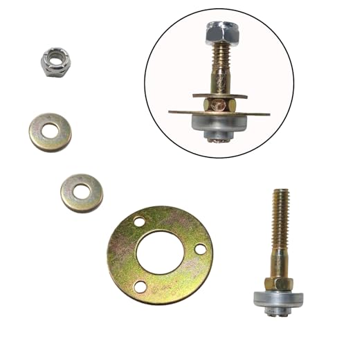 4pcs Furniture Rocking Chair Bearing Connecting Piece Rocking Chair Bearing Screws Bolts Kits Furniture Hardware (55MM) - size: 55MM