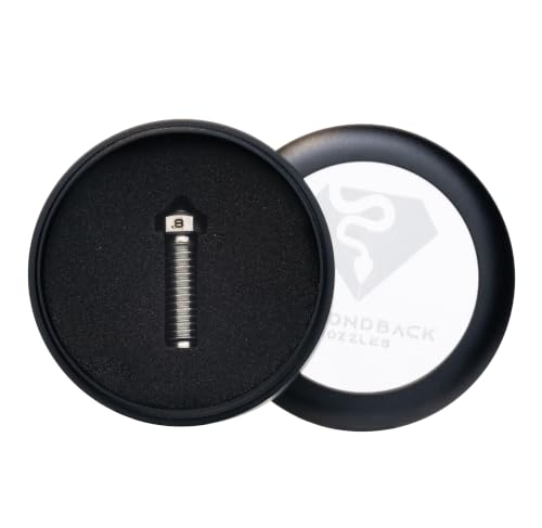 Diamondback Volcano Compatible 3D Printer Nozzle, Diamond Tip, 0.8mm - size: 0.8mm High Temp