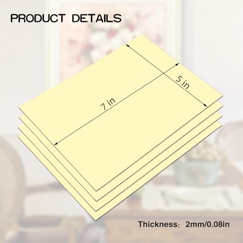 Self Stick Mounting Board 5 X 7 inch, for Cross Stitch, Photo Frame Backing (10 Pack) - size: 5*7