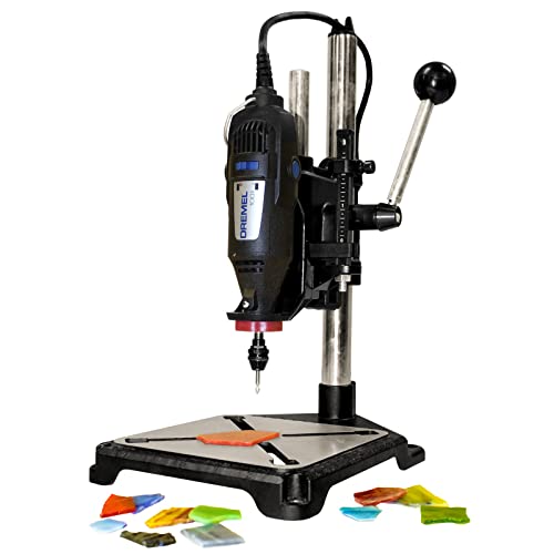 Milescraft 1097 ToolStand - Variable Speed Drill Press Stand (compatible with Dremel). Rotary Tool Not Included, Black - size: Large