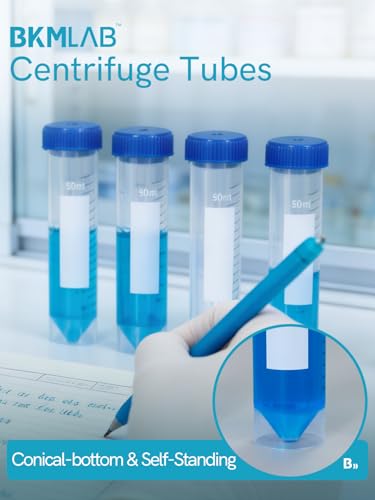 50ml Centrifuge Tubes with Screw Caps DNase/RNase Free & Pyrogen Free - size: 25ML Self-Standing