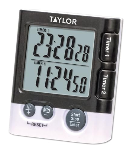 Taylor Dual Event Timer & Clock - Dual Channel, Multi-Mount Design
