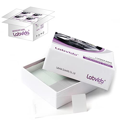 72pcs x 20 Boxes Frosted Microscope Slides, Dim.75mmx25mm, LVQ034WX - color: 1440pcs,White Color Frosted Slides