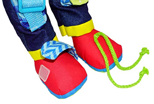 June Garden 15" Lucas Montessori Learn-to-Dress Plush Doll - color: Lucas