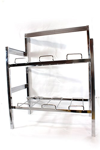 Rack,BIB,2-Shelf,3-Wide