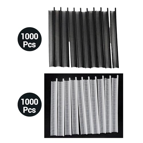 2000Pcs Micro Stitch Tagging Gun Fasteners Kit, 0.18 Inch/4.5mm Fine Clothing Barbs & Attachments, Compatible with All Micro Stitch and Fine Tagging Guns