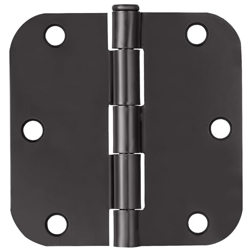 Design House Interior Door Hinge, 3.5", Matte Black - color: Matte Black