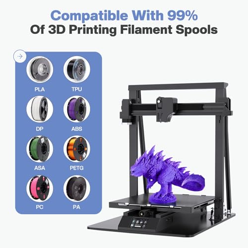 Vacbird 20 Pack 3D Filament Storage Bags, Vacuum Sealed & Light-Proof Reusable Bags for 1.75mm 2.85mm 3D Printer Filament (12.6x13.4 Inch) - Pump Not Included
