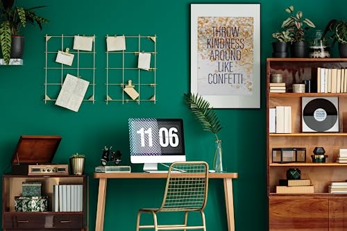 12x18 Homeroom Educational Poster | Inspirational and Motivational Poster | Stylish Classroom Wall Decor | Clever Messages to Motivate Elementary, Middle, and High School Students | Heavy Duty Class - color: Confetti