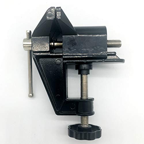 Mini Bench Vise Small Table Clamp Hobby Craft Repair Tool (Clamping Range: 0-2inch) - size: Clamping Range: 0-2inch