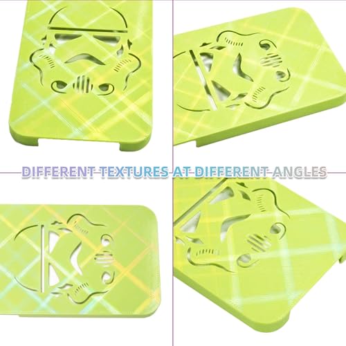 IdeaFormer-3D PES Build Plate 235x235mm, Flexible Rainbow Plaid+ Mesh PES Spring Steel Print Bed No Magnetic Plate for Creality K1/K1C/K1 SE/Ender 3 S1/Pro/Ender 3 V3 SE/Ender 3 V3 KE/Ender 5 S1 - color: Rainbow Plaid+Mesh PES