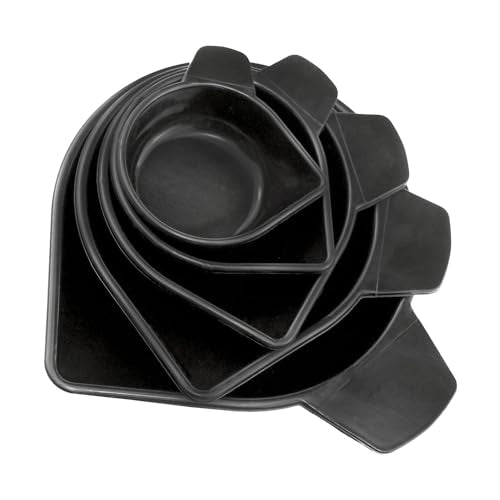 1 Set Black Weighing Pans, Easy to Organize