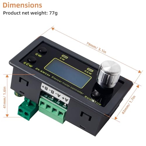 SMC04 High Power Stepper Motor Driver Controller for NEMA17 23 34 - style: SCM04