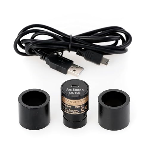 AmScope MD100 Digital Eyepiece Microscope Camera, 1MP