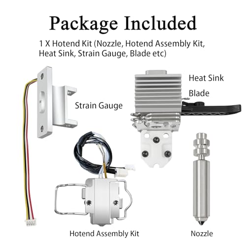 0.4MM Kobra X Hotend Heating Assembly Kit Print Head Extruder for Anycubic - style: 0.4MM