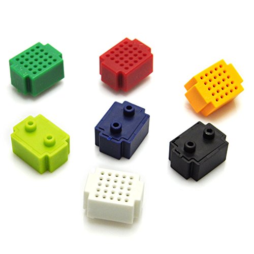 Gikfun Mini Solderless Prototype Breadboard for Arduino Shield (Pack of 7pcs) EK2137