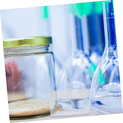 2pcs Weighing bottle Labs Weighing Holder Tool jar graduated lab bottle sample specific gravity empty Holder scale flask Glass - size: 50x30mm