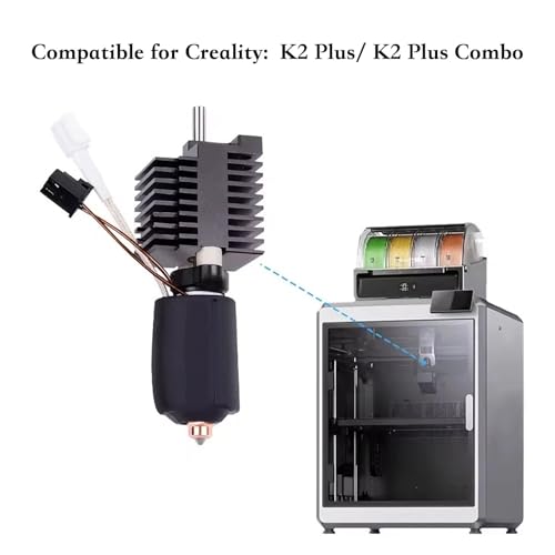 K2 Plus/K2 Plus Combo Silicone Sock 3D Printer Heater Block Silicone Cover 8-Pieces, Heat Block Silicone Cover Precision Fit for K2 Series High-Flow Heater Block - size: K2 Plus/ K2 Plus Combo