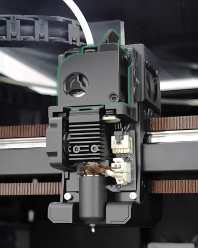 Creality Official K2 Plus Extruder Front Cover, OEM Assembly Extruder Front Shell Kit with Install Screws, Compatible with Creality K2 Plus, K2 Pro, K2 3D Printer - style: Extruder Front Cover