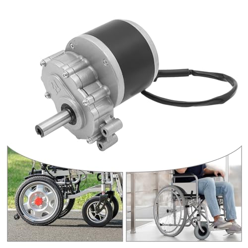 Electric Motor 250W 24V 75RPM Low Speed Motor Brushed DC Motor,Wheelchair Used DC Gear Brush Motor Beach Bike Motor