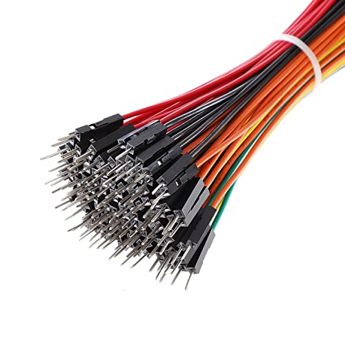 Breadboard Jumper Wires 20AWG, Bestlus Exclusives Male to Male Jumper Cable Wires M/M 15CM 10 Colors Pack of 120 Square Head 0.1'' (15CM, M/M) - color: Male-Male, 15CM, size: 15CM / 6''