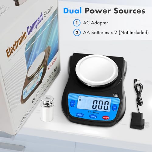 Digital Lab Scale, 600g x 0.01g, Precision, Scientific Balance