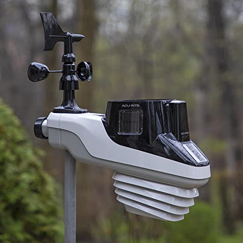AcuRite Atlas Professional Weather Station with Direct-to-Wi-Fi HD Display, Lightning Detection, Built-in Barometer, and Temperature, Humidity, Wind Speed/Direction and Rainfall Measurements (01001M) - color: Atlas with WiFi Display