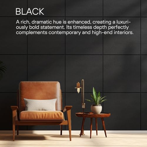 MaxGear Extra Large Bulletin Board 72" x 48", Black Felt Wall Tiles Pushpin - color: Black, size: 72" x 48"