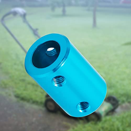 8mm to 8mm Rigid Couplings Set Screw Shaft Stepper Motor, Length 25mm / 1" Motor Coupler Connector Rigid with Screw for 3D Printer, RC Robot, Car Model Shaft, CNC Machine, DIY Encoder 4 Pcs - size: 8mm to 8mm, style: Blue
