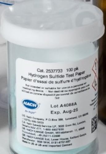 Hach Hydrogen Sulfide Test Kit, Model HS-C, 2537800
