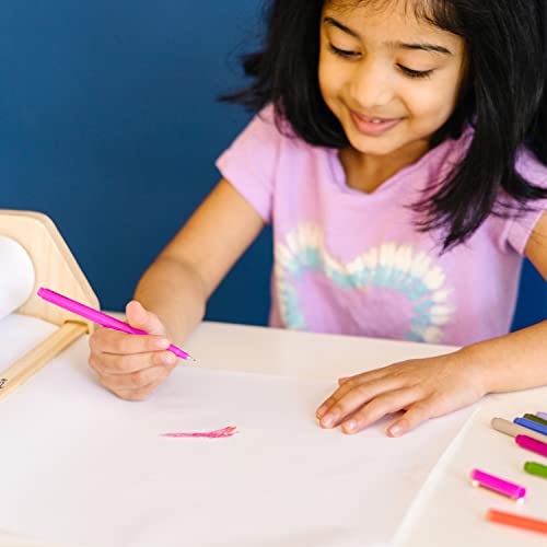 Melissa & Doug Tabletop Easel Paper Roll 3-Pack Art Supply Set