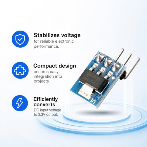 20-Pack AMS1117-3.3 Voltage Regulator, 3.3V, 800mA