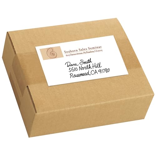 Avery® Printable All-Purpose Removable Labels, 2" x 4" White, Write or Print, Great for Organization Projects, 300 Customizable Blank Labels Total (3-Pack of 22283) - style: 300 labels