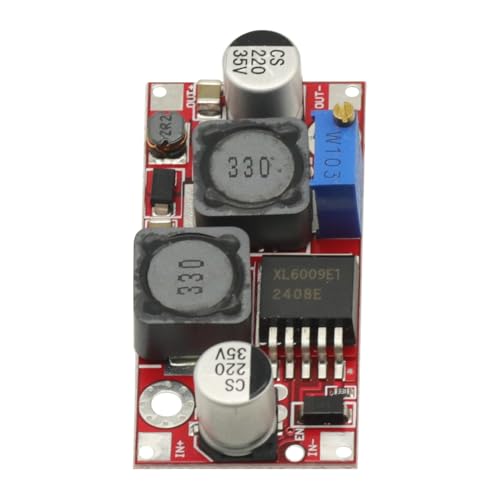 3Pcs Buck Boost Converter DC-DC Adjustable Step Up Down Converter XL6009 Power Supply Module 20W 5-32V to 1.2-35V