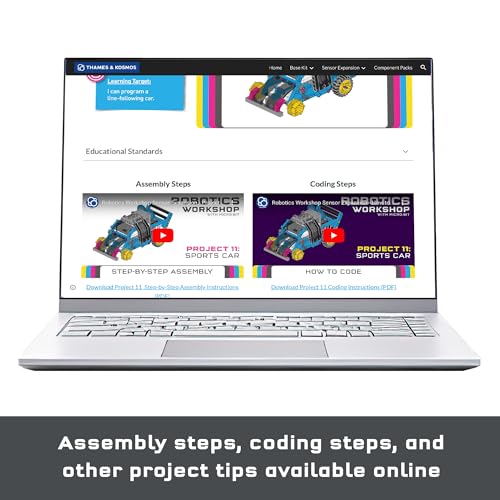 Thames & Kosmos Robotics Workshop Sensor Expansion | Robotics Coding Set