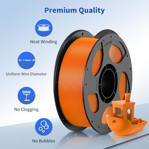 ANYCUBIC 3D Printer Filament Multicolor PLA Bundle 10KG - color: 10*1kg Pla (Black, White, Texture Grey, Clear, Red, Blue, Green, Orange, Yellow, Purple)