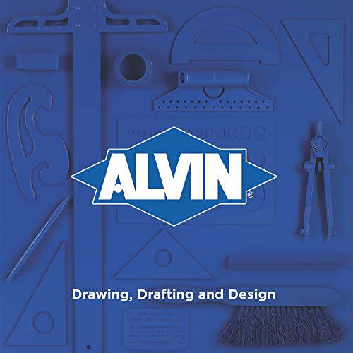 ALVIN Rolling Parallel Ruler, 12 Inch, Model 312, Multipurpose Imperial and Metric Rolling Ruler for Students, Artists, and Designers, Ideal for Drawing Parallel Lines, Curves and Arcs - 12 inches - size: 12" inch Rolling Ruler