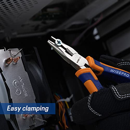5 Inch Long Nose Pliers with Side Cutter, for Jewelry Making, Repairing, with spring shrapnel loaded - style: 5 Inch Long Nose Pliers