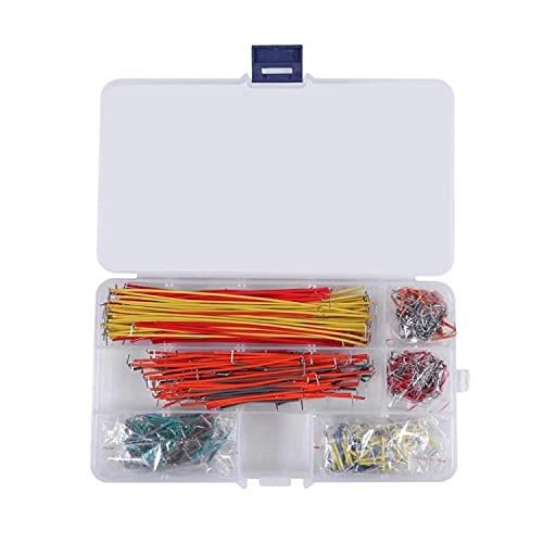 840pcs Jumper Wire Kit 14 Values Breadboard Jumper Wires Kit 2-125mm Solderless Flexible Breadboard Connecting Line Cables