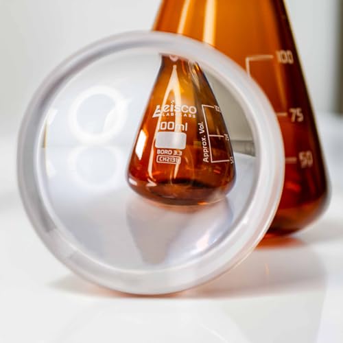 Eisco – Glass Plano-Concave Lens 50mm Diameter x 50mm Focal Length Optical Lens for Diverging Light Science and Physics Experiments