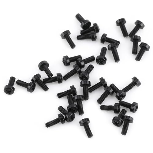 Eujgoov Nylon PCB Standoff Spacer Kit PA66 M2 M3 Male Female Threaded (M2 - size: M2 dual-pass-D model