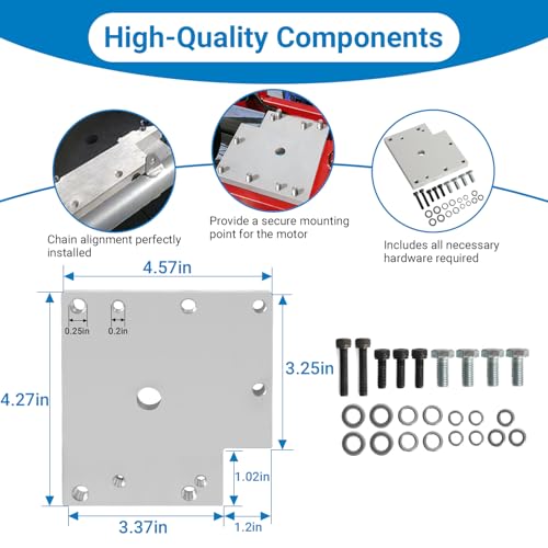 Motor Adapter Plate Set Fit For RSF350 Models Razor Pocket Mod Gen 1