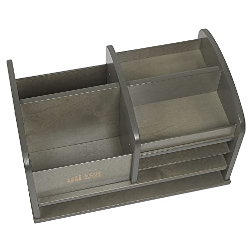 ECR4Kids Tabletop Supplies Storage Center Caddy, Classroom Essentials, Grey Wash - color: Grey Wash