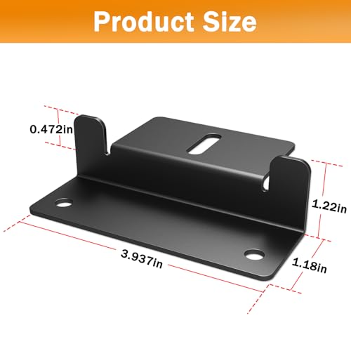 32 PCS Solar Panel Mounting Z Brackets,Solar Panel Mounting Brackets for RV - color: Black-32 pcs