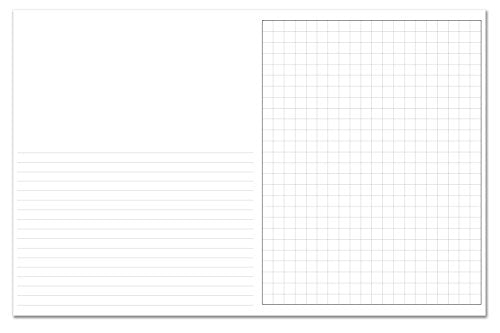 BookFactory Elementary School Math Journal, 10 Pack, 32 Pages - style: Math Journal