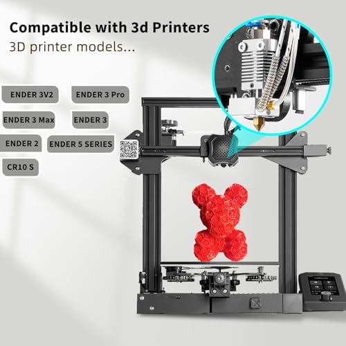 5Aplusreprap Ender 3 Hotend Upgrade: M3 Stud Thermistor for Ender-3 Pro/V2 - color: Silver