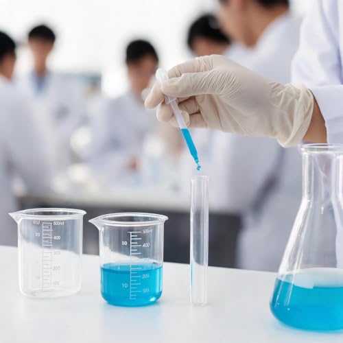 Plastic Graduated Beaker set, for Lab Kitchen