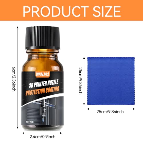 20ml 3D Printer Nozzle Protection Coating - size: 20ml